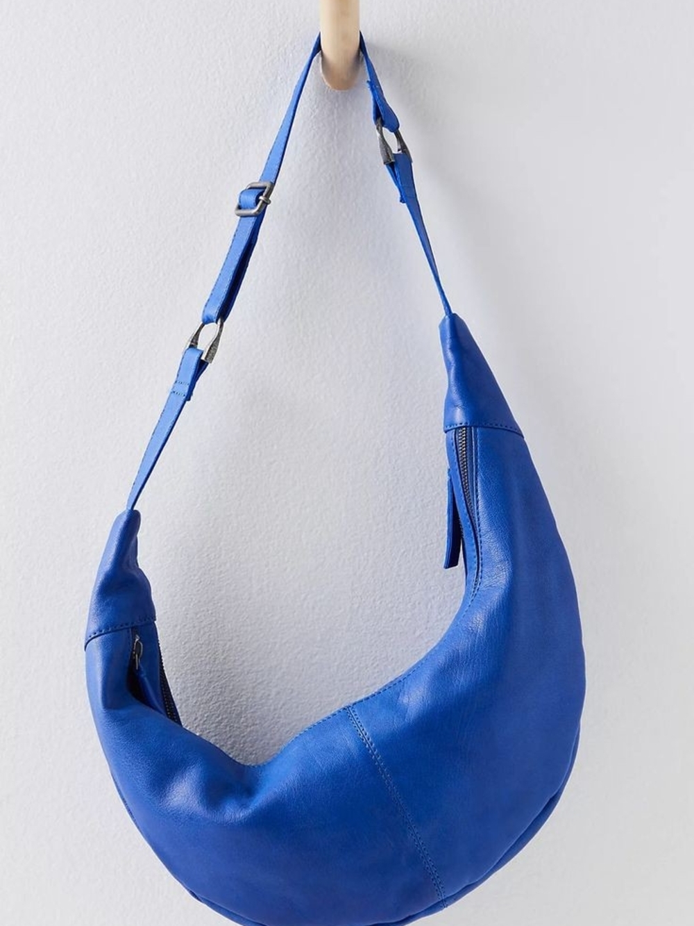 Free People Idle Hands Sling Bag In Electric Cobalt